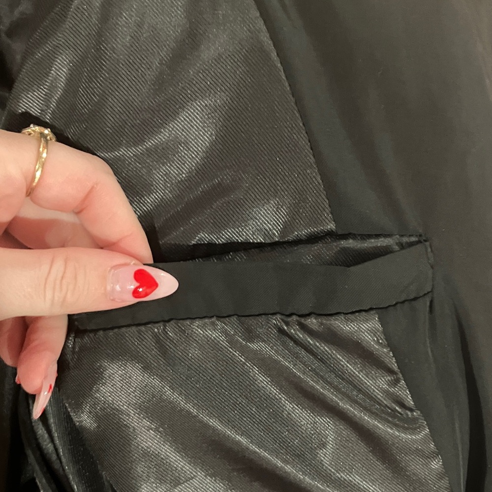 Maniere De Voir Black Puffer Jacket - Picture 13 of 14